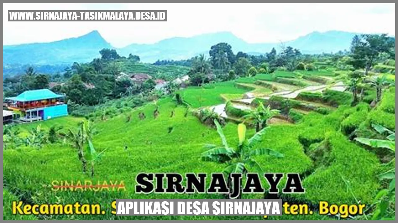 Aplikasi Desa Sirnajaya