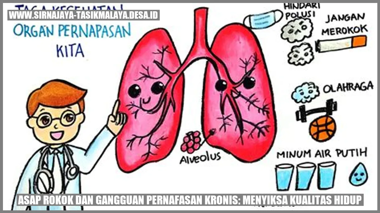 Asap Rokok dan Gangguan Pernafasan Kronis: Menyiksa Kualitas Hidup