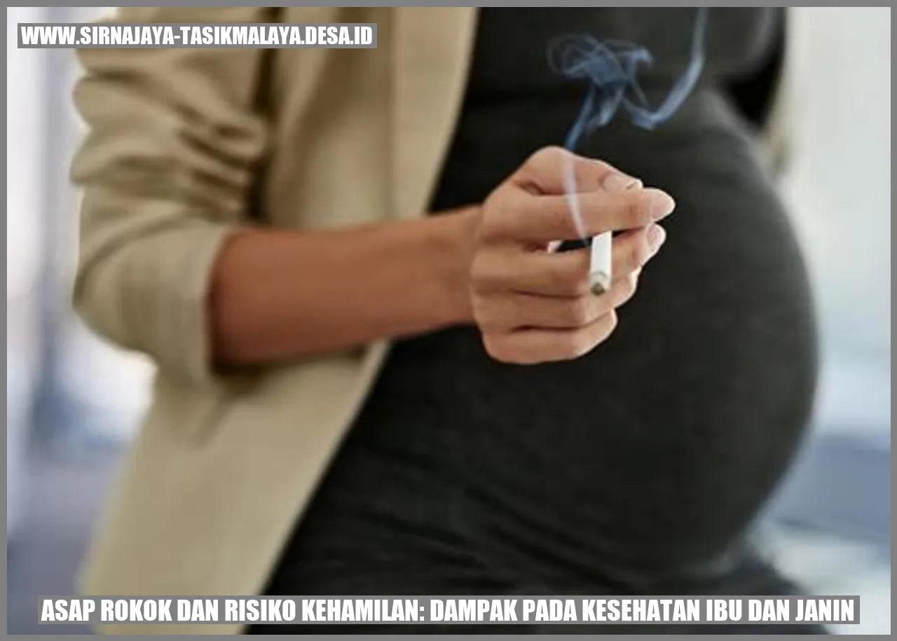 Asap Rokok dan Risiko Kehamilan: Dampak pada Kesehatan Ibu dan Janin