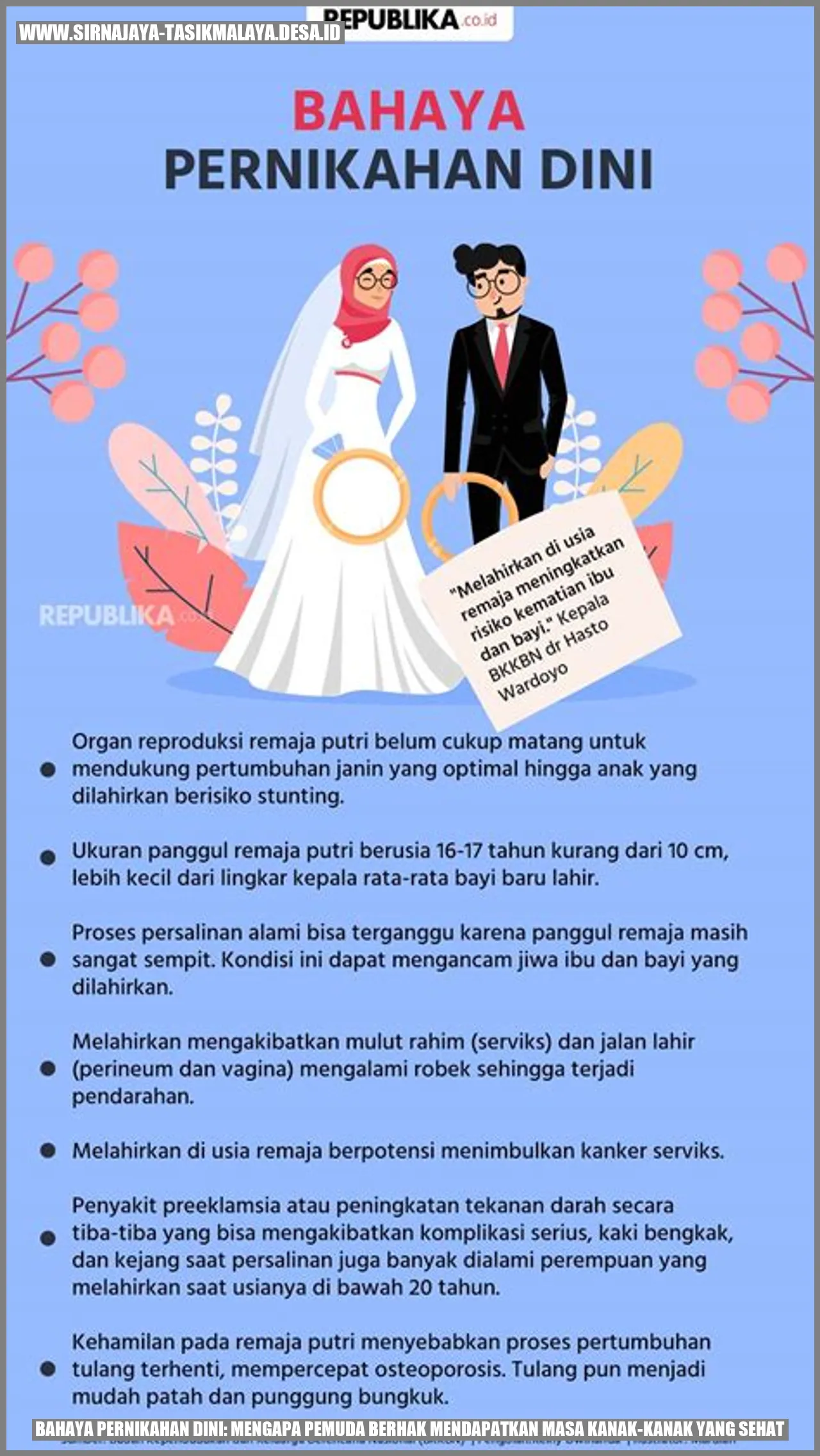 Bahaya Pernikahan Dini: Mengapa Pemuda Berhak Mendapatkan Masa Kanak-Kanak yang Sehat?