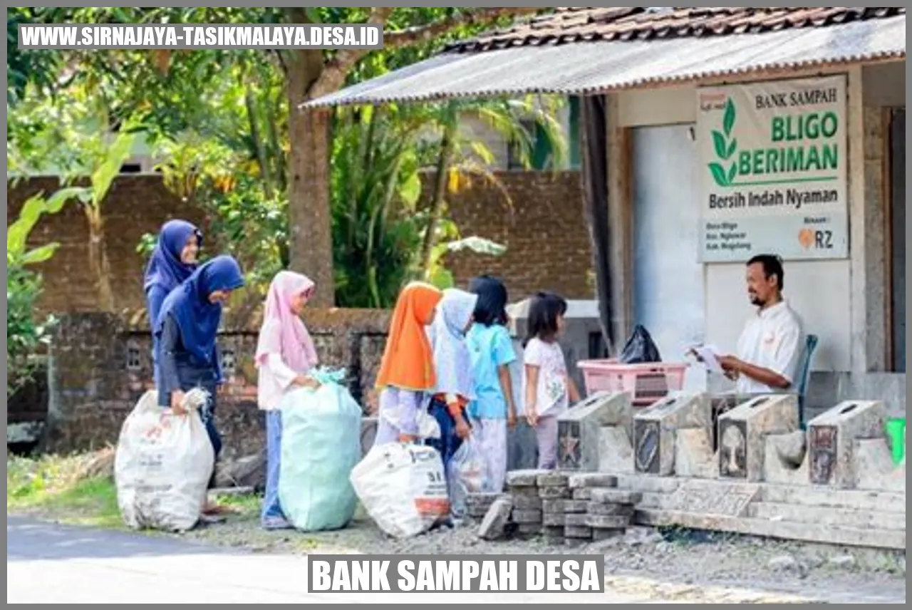 Bank Sampah Desa