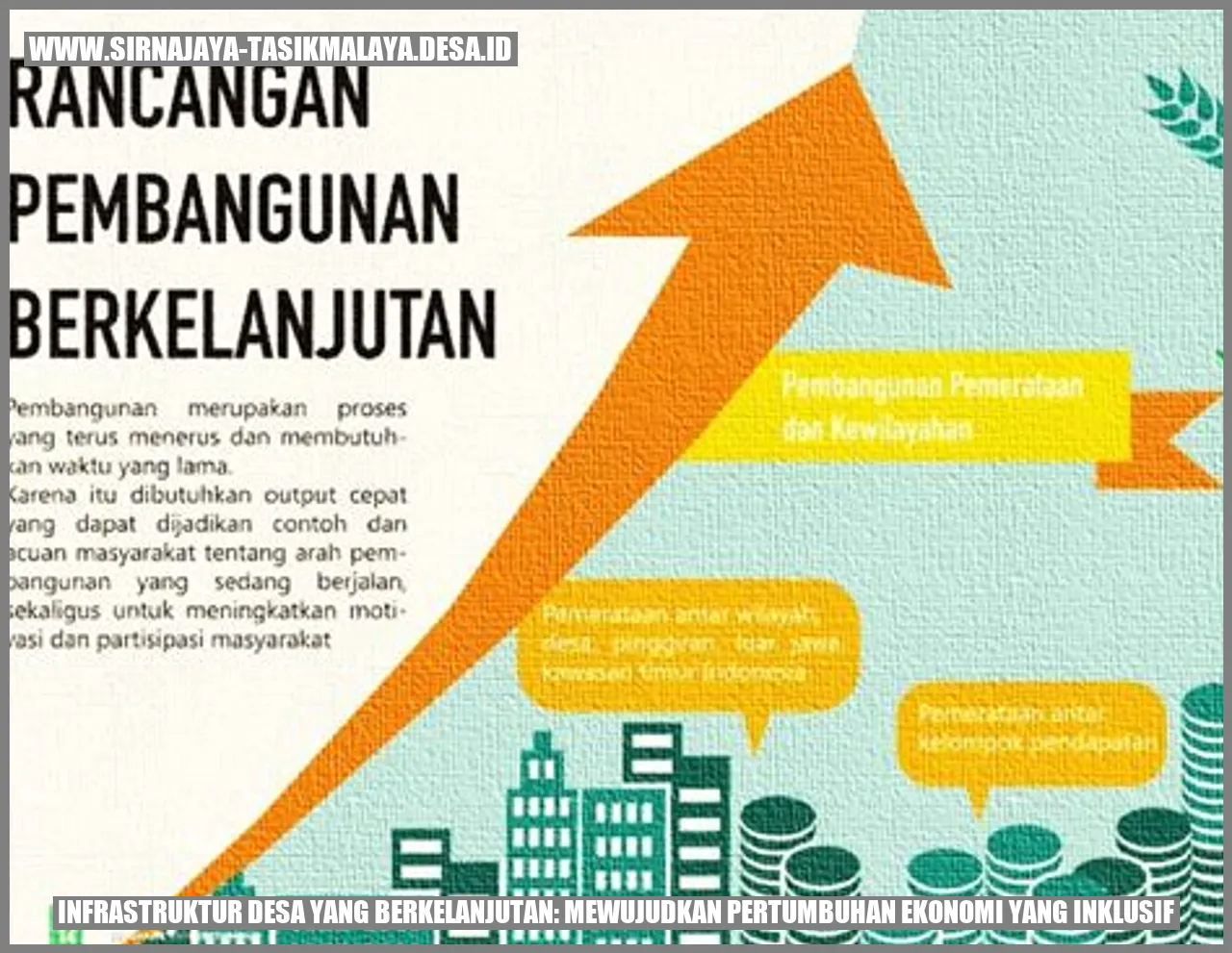 Infrastruktur Desa yang Berkelanjutan: Mewujudkan Pertumbuhan Ekonomi yang Inklusif