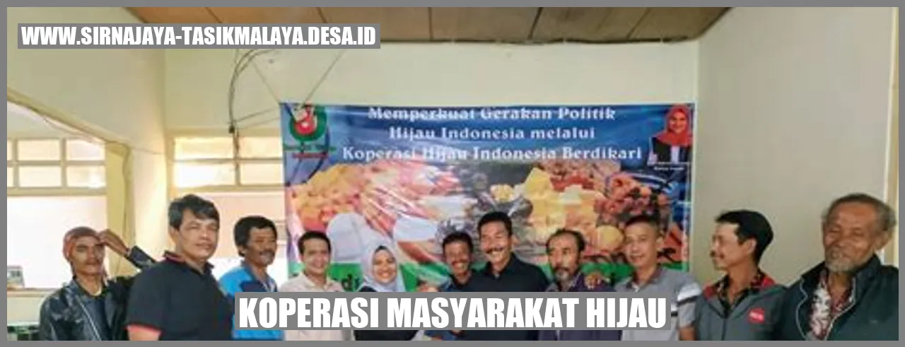 Koperasi Masyarakat Hijau