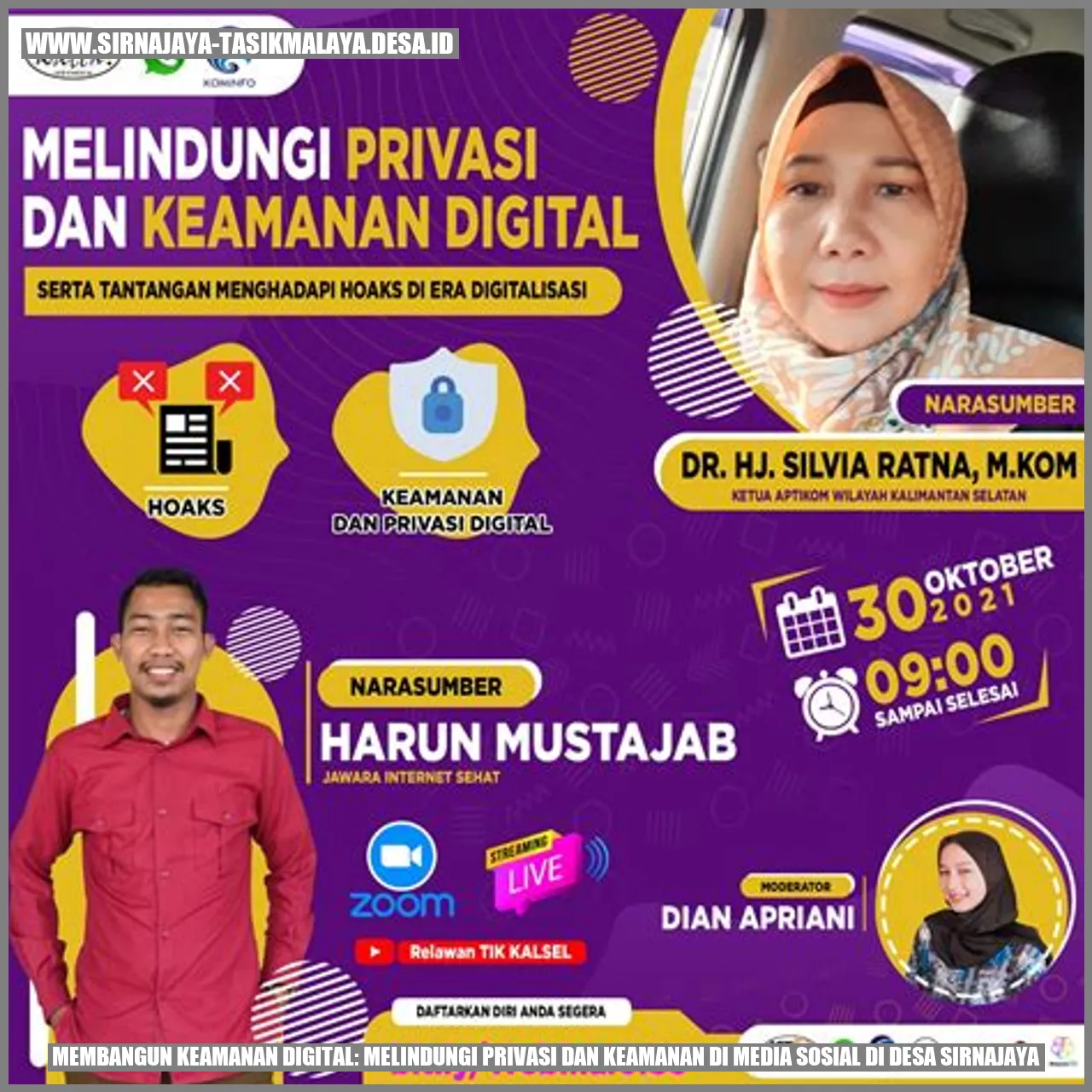 Membangun Keamanan Digital: Melindungi Privasi dan Keamanan di Media Sosial di Desa Sirnajaya