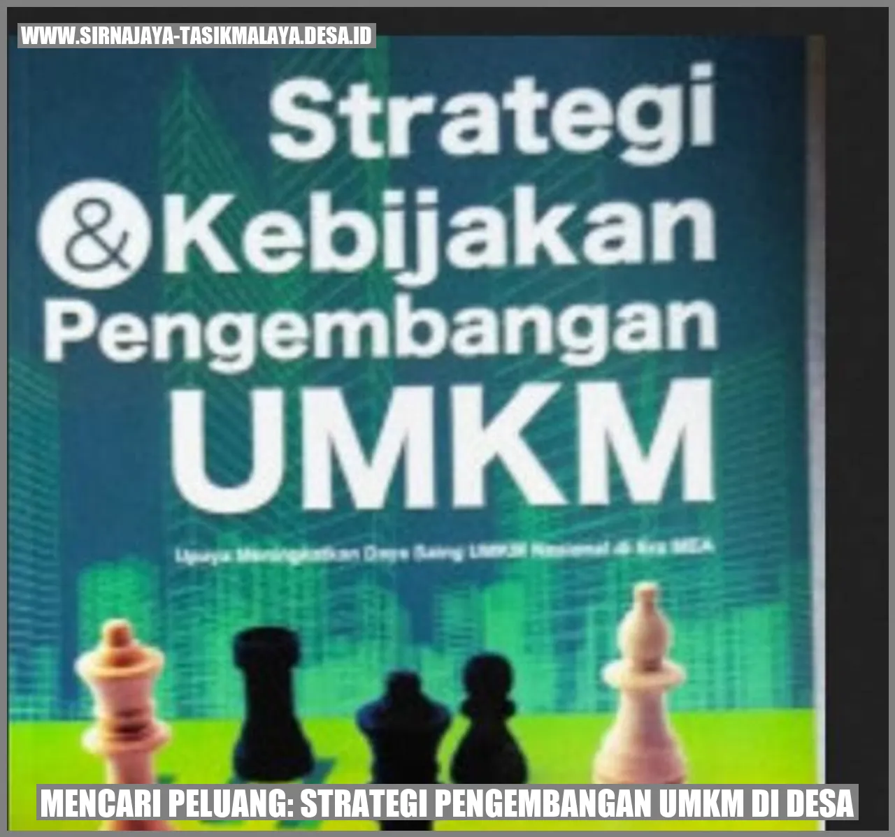 Mencari Peluang: Strategi Pengembangan UMKM di Desa