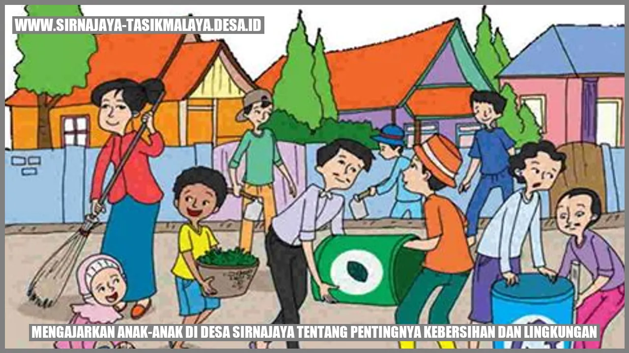 Anak-anak di Desa Sirnajaya