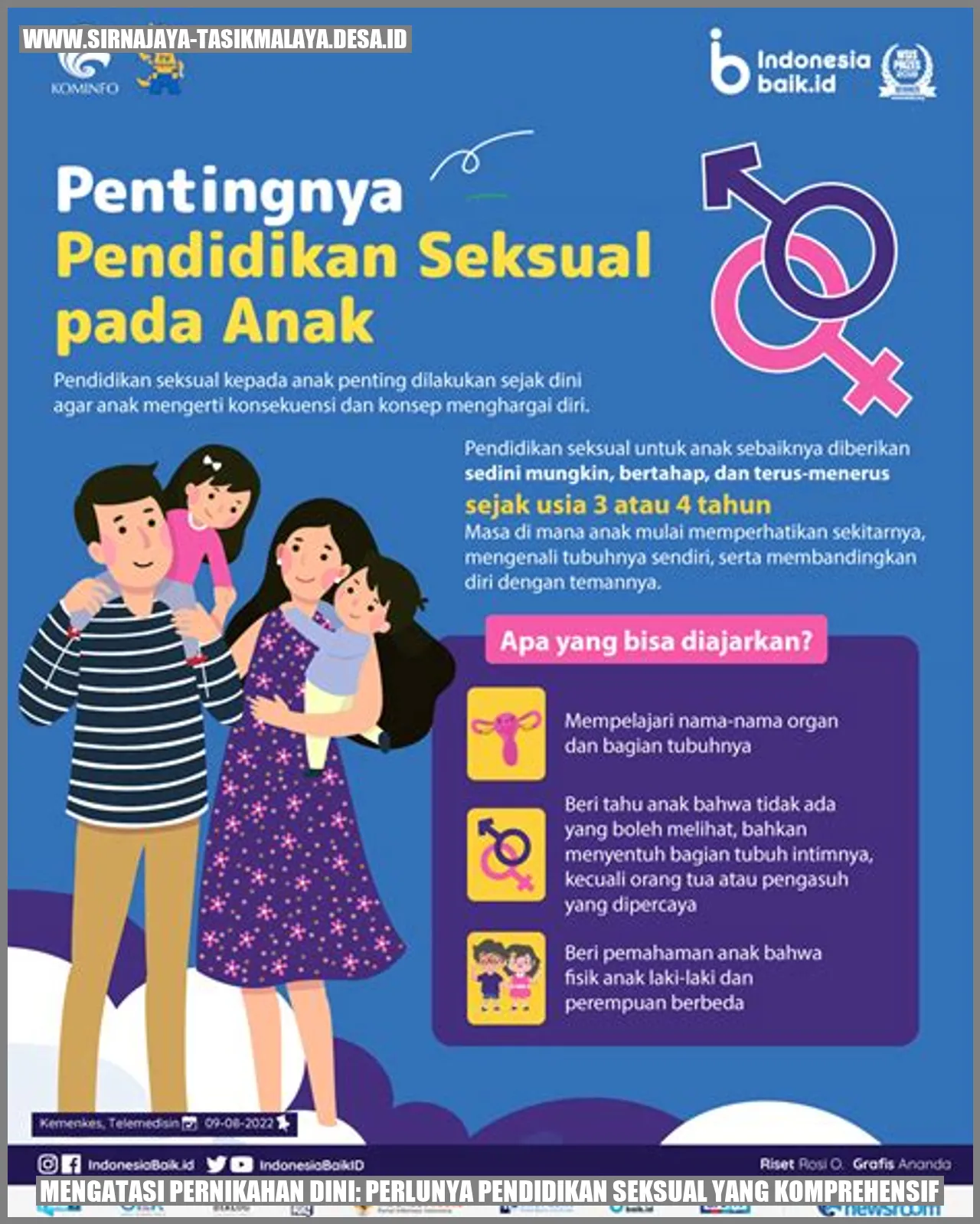 Mengatasi Pernikahan Dini: Perlunya Pendidikan Seksual yang Komprehensif