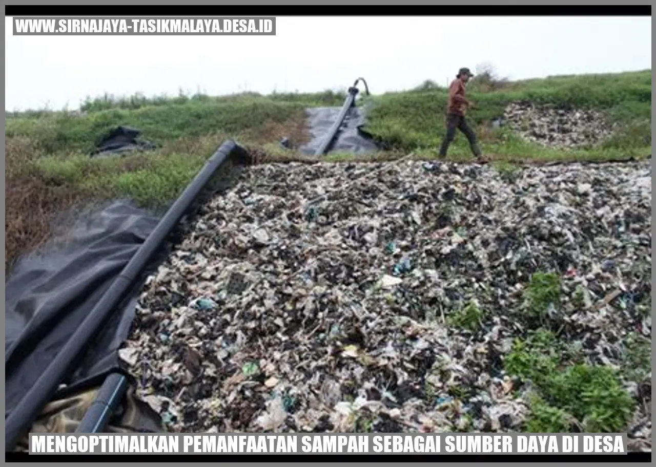 Mengoptimalkan Pemanfaatan Sampah sebagai Sumber Daya di Desa