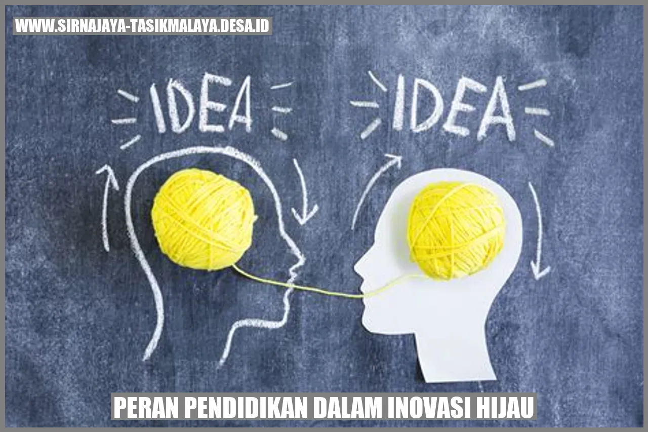 Peran Pendidikan dalam Inovasi Hijau